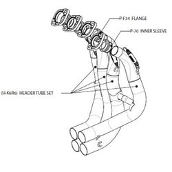 KAWASAKI ZX-6 R 600 NINJA 2009 - 2012 AKRAPOVIC
