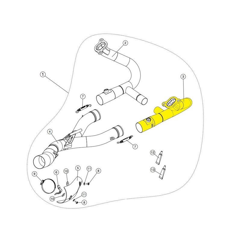 BMW R 1200 GS ABS 2017 - 2018 AKRAPOVIC