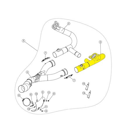 BMW R 1200 GS ABS RALLYE 2017 - 2018 AKRAPOVIC