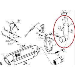 CONECTOR ESCAPE MIVV Z750 2008