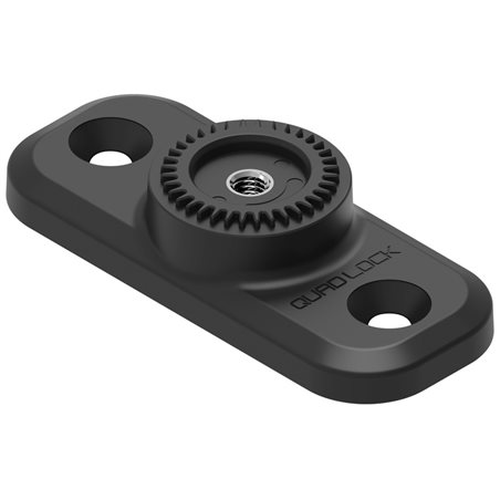 BASE RECTANGULAR DE 2 AGUJEROS QUAD LOCK 360
