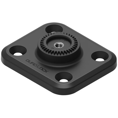 BASE RECTANGULAR DE 4 AGUJEROS QUAD LOCK 360