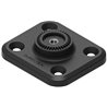 BASE RECTANGULAR DE 4 AGUJEROS QUAD LOCK 360