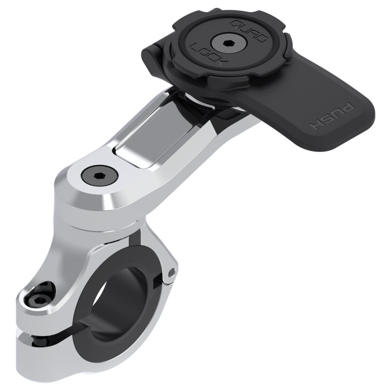 Soporte de smartphone para manillar QUAD LOCK Pro Chrome Soporte de smartphone para manillar QUAD LOCK Pro Chrome