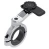 Soporte de smartphone para manillar QUAD LOCK Pro Chrome - Largo para manillares FATBAR / Special CUSTOM