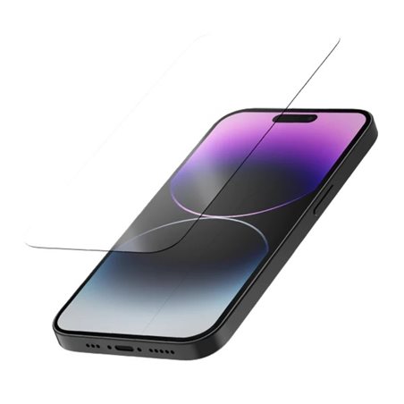 Protector de pantalla QUAD LOCK cristal templado - iPhone 14 Pro