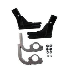 ABRAZADERA DE MONTAJE PARAMANOS BARKBUSTERS STORM, CARBON Ø25,4 UNIVERSAL