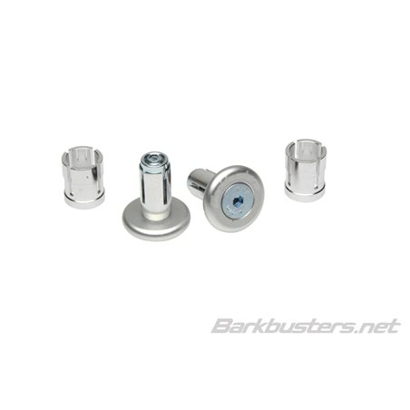 CONTRAPESOS DE MANILLAR BARKBUSTERS COLOR PLATA