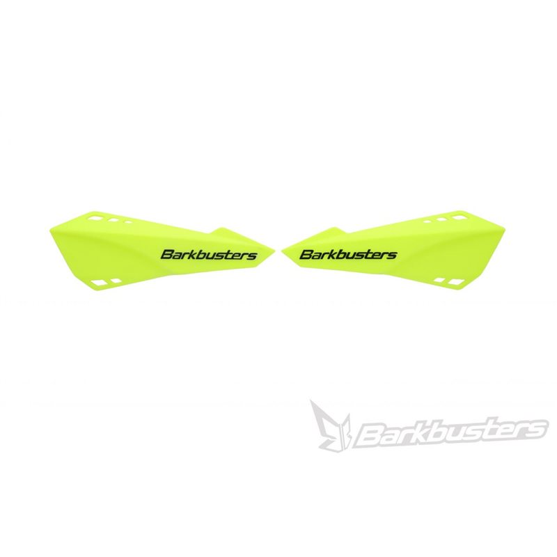 KIT COMPLETO PARAMANOS DE BICICLETA BARKBUSTERS AMARILLO-HIVIZ (FLUOR)
