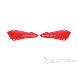 KIT COMPLETO PARAMANOS DE BICICLETA BARKBUSTERS ROJO