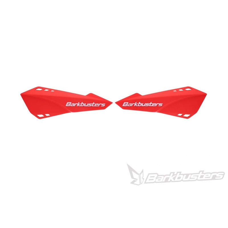 KIT COMPLETO PARAMANOS DE BICICLETA BARKBUSTERS ROJO