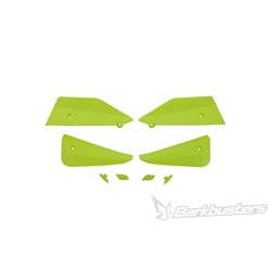KIT DE DEFLECTORES Y CONECTORES BARKBUSTERS SABRE COLOR AMARILLO HIVIZ