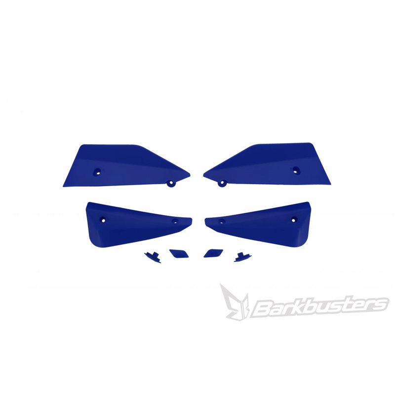 KIT DE DEFLECTORES Y CONECTORES BARKBUSTERS SABRE COLOR AZUL