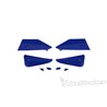 KIT DE DEFLECTORES Y CONECTORES BARKBUSTERS SABRE COLOR AZUL