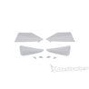 KIT DE DEFLECTORES Y CONECTORES BARKBUSTERS SABRE COLOR BLANCO