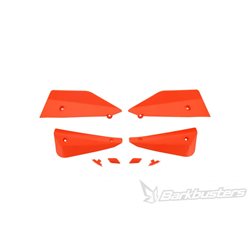 KIT DE DEFLECTORES Y CONECTORES BARKBUSTERS SABRE COLOR NARANJA