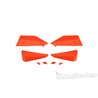 KIT DE DEFLECTORES Y CONECTORES BARKBUSTERS SABRE COLOR NARANJA