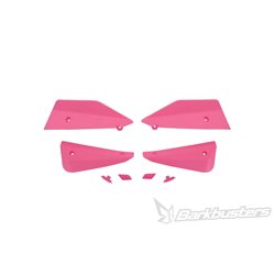 KIT DE DEFLECTORES Y CONECTORES BARKBUSTERS SABRE COLOR ROSA