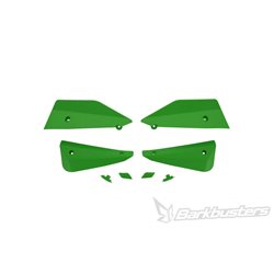KIT DE DEFLECTORES Y CONECTORES BARKBUSTERS SABRE COLOR VERDE