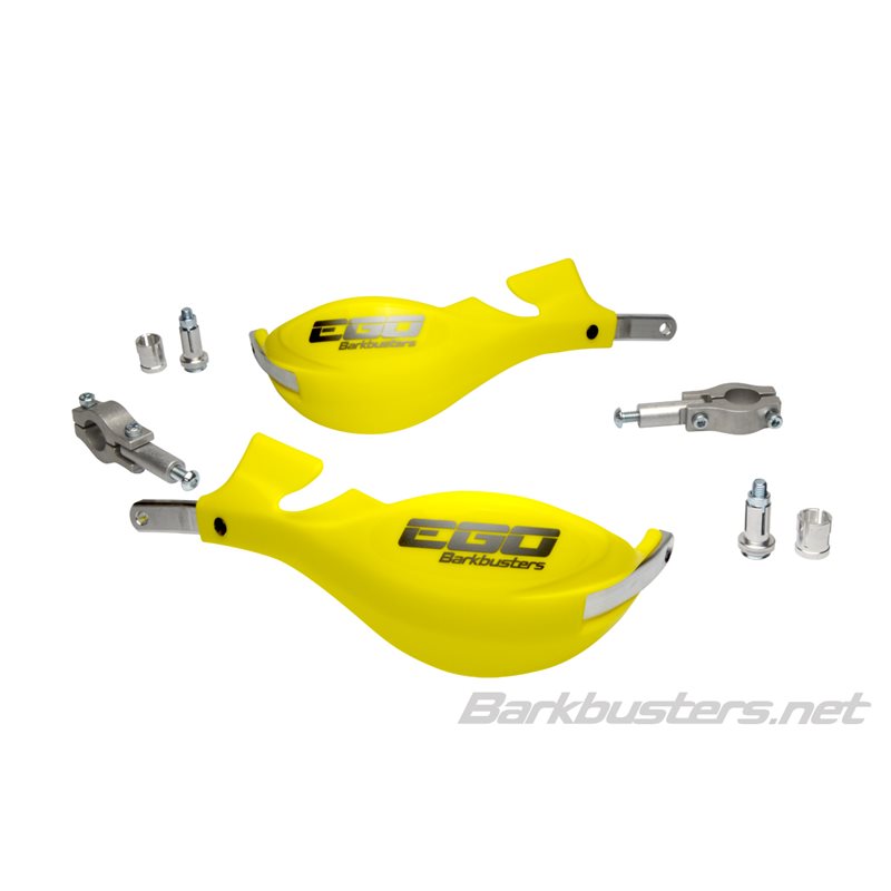 KIT DE PARAMANOS BARKBUSTERS EGO ABIERTO Ø22 UNIVERSAL COLOR AMARILLO