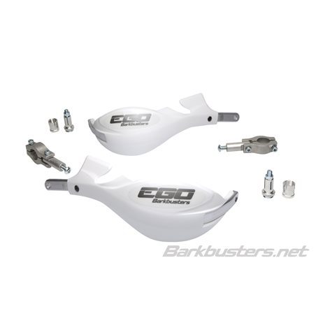 KIT DE PARAMANOS BARKBUSTERS EGO ABIERTO Ø22 UNIVERSAL COLOR BLANCO