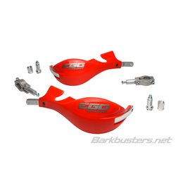 KIT DE PARAMANOS BARKBUSTERS EGO ABIERTO Ø22 UNIVERSAL COLOR ROJO