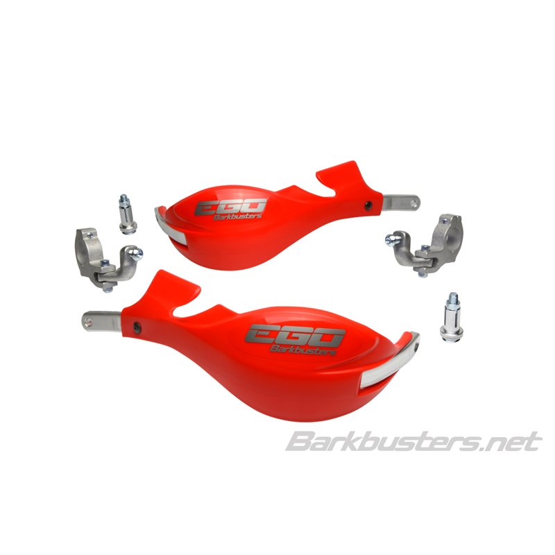 KIT DE PARAMANOS BARKBUSTERS EGO CERRADO UNIVERSAL COLOR ROJO