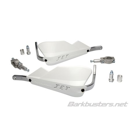 KIT DE PARAMANOS BARKBUSTERS JET ABIERTO Ø22 UNIVERSAL COLOR BLANCO
