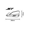 KIT DE PARAMANOS BARKBUSTERS JET ABIERTO Ø22 UNIVERSAL COLOR BLANCO
