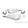 KIT DE PARAMANOS BARKBUSTERS JET CERRADO UNIVERSAL COLOR BLANCO