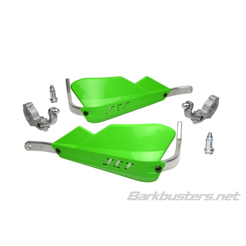 KIT DE PARAMANOS BARKBUSTERS JET CERRADO UNIVERSAL COLOR VERDE