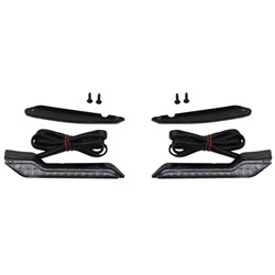 KIT INTERMITENTES LED LUZ AMBAR, PARAMANOS BARKBUSTERS JET, VPS,STORM