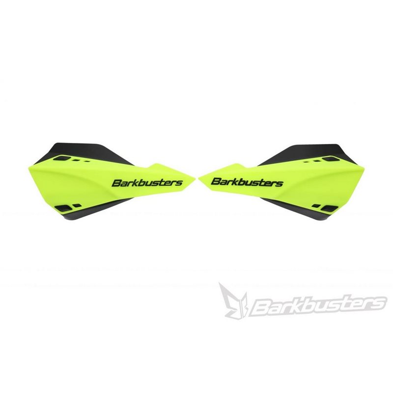 KIT PARAMANOS BARKBUSTERS SABRE COLOR NEGRO / COLOR AMARILLO HIVIZ