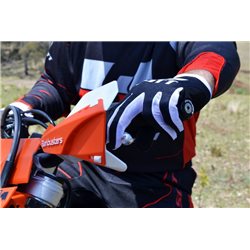 KIT PARAMANOS BARKBUSTERS SABRE COLOR NEGRO / COLOR AMARILLO HIVIZ