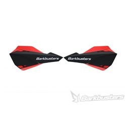 KIT PARAMANOS BARKBUSTERS SABRE COLOR NEGRO / COLOR ROJO