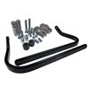 SOPORTES DE ALUMINIO BARKBUSTERS FIJACIÓN DE DOBLE ANCLAJE COLOR NEGRO