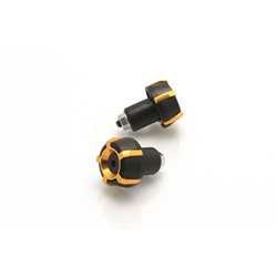 CONTRAPESOS MANILLAR V PARTS SPARK Ø18MM NEGRO/ORO