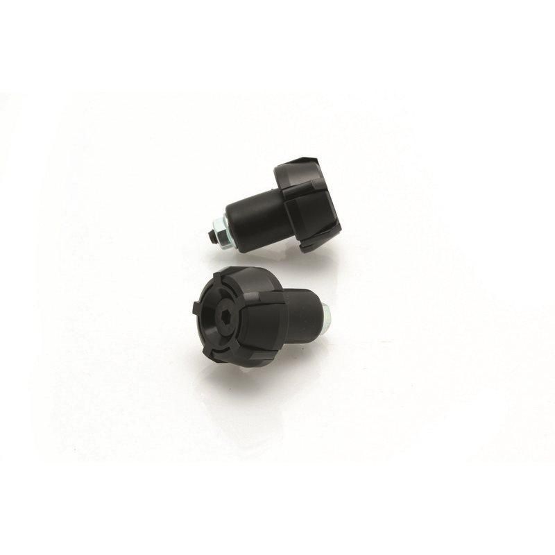 CONTRAPESOS MANILLAR V PARTS SPARK Ø18MM NEGRO/NEGRO