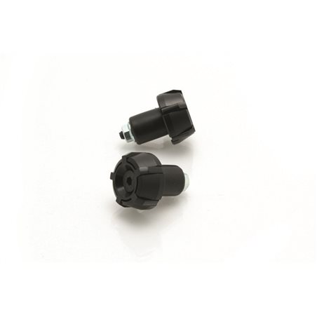 CONTRAPESOS MANILLAR V PARTS SPARK Ø18MM NEGRO/NEGRO