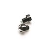 CONTRAPESOS MANILLAR V PARTS SPARK Ø18MM NEGRO/PLATA