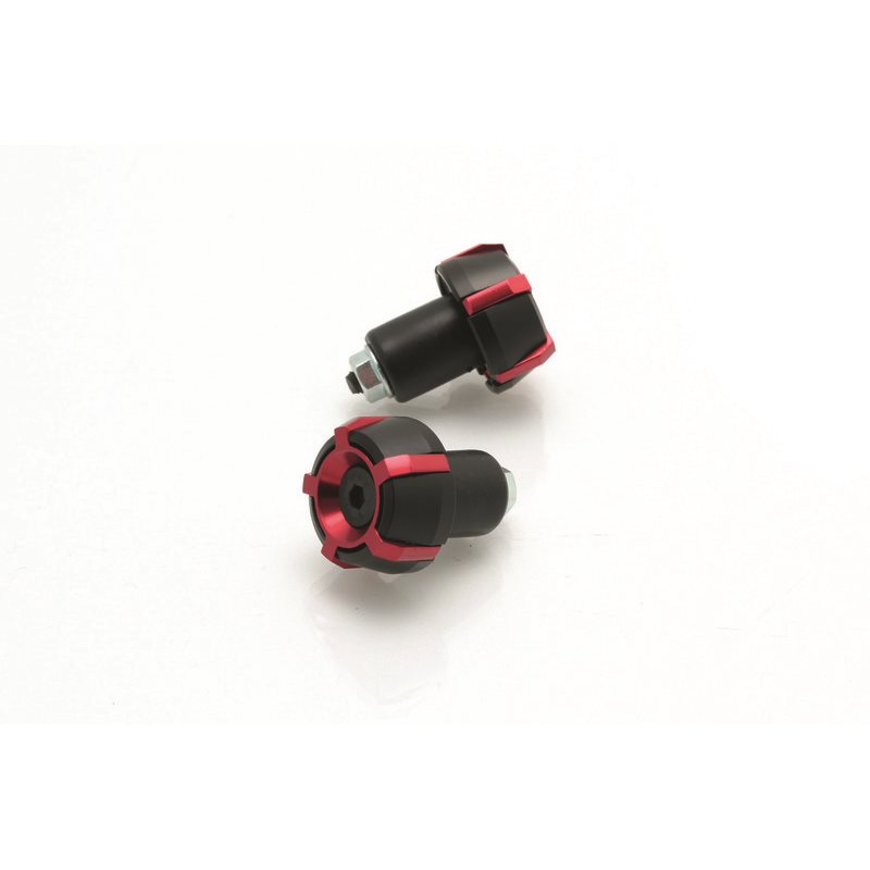 CONTRAPESOS MANILLAR V PARTS SPARK Ø18MM NEGRO/ROJO CONTRAPESOS MANILLAR V PARTS SPARK Ø18MM NEGRO/ROJO