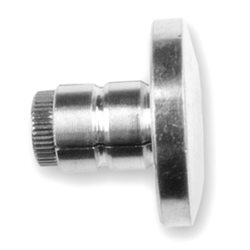 CONTRAPESOS MANILLAR ALU 13,5MM - PLATA