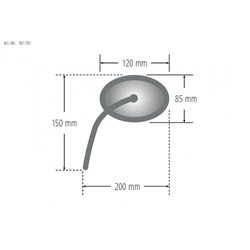 RETROVISOR HIGHSIDER FERRARA 2