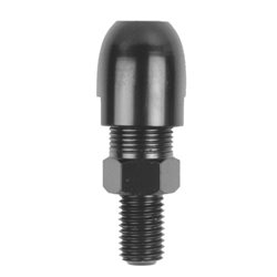 Adaptador-pinza M10/125 Rosca Derecha negro