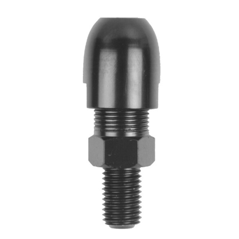 Adaptador-pinza M10/125 Rosca Derecha negro