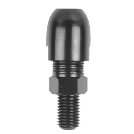 Adaptador-pinza M10/125 Rosca Izquierda negro