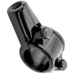 Abrazadera retrovisor M10/125 Rosca Izquierda