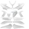 CARENADOS TAPAS YAMAHA TMAX 500 08'-11' BLANCO PERLADO