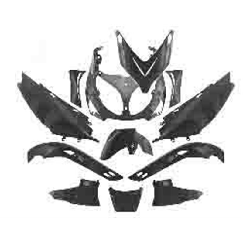 CARENADO YAMAHA TMAX 04'-07' NEGRO BRILLO