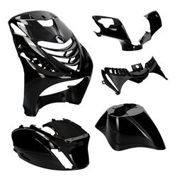 KIT DE CARENADOS PIAGGIO ZIP SP 4 PIEZAS NEGRO
